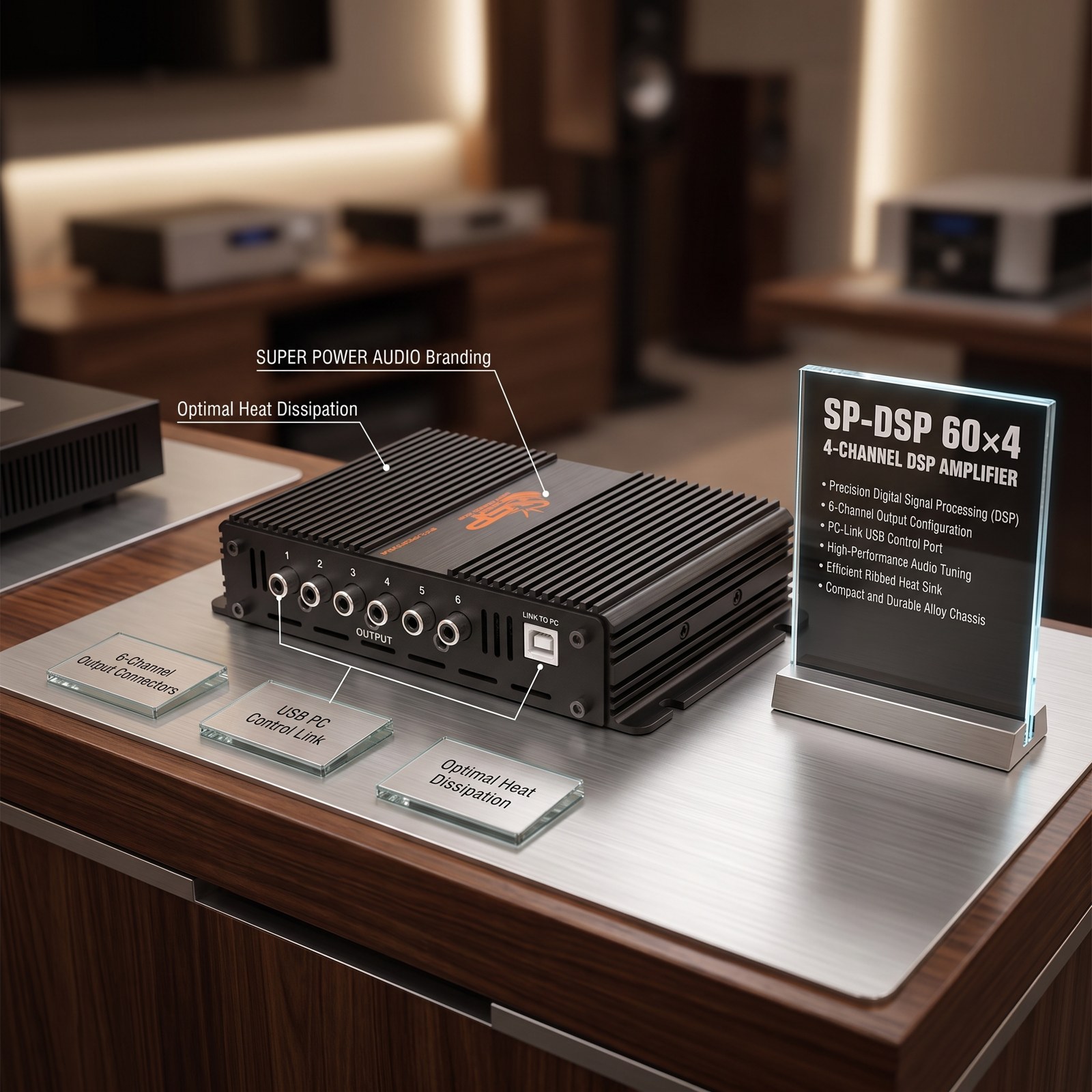 Amplifiers & DSP SP AUDIO